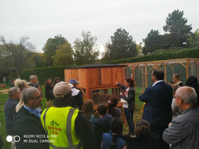 inauguration cocotarium 2-redacted_dot_app La régie participe à la mise en place du Cocottarium